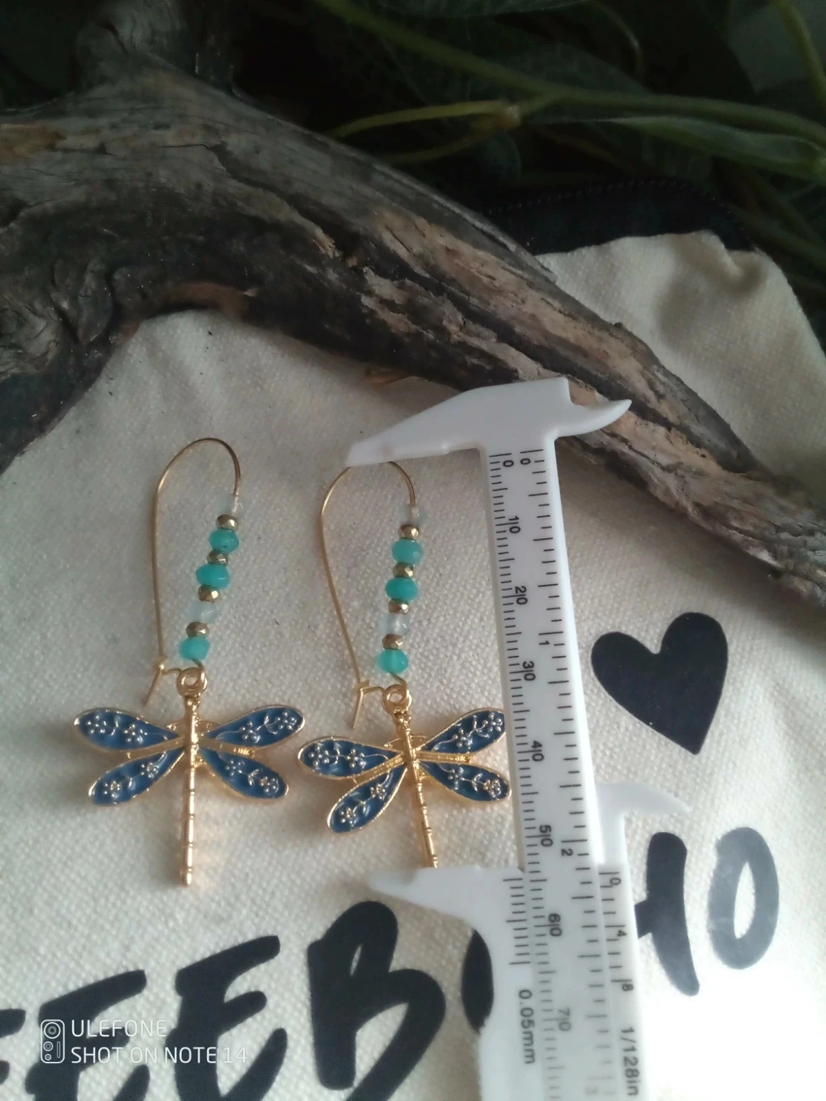 Boucles d'oreilles bohèmes libellules – photo 4